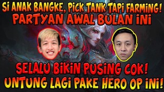 DRAFT TERANEH, SI BKENT MAIN TANK GA BERANI MAJU + FARMING + SPLIT PUSH COK!!! MINTA DI CARRY TRS!!