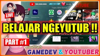 BELAJAR NGEYOUTUBE DI GAME !!