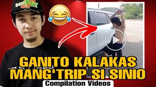 GANITO KALAKAS MANG'TRIP SI SINIO SA PERSONAL | COMPILATION | FLIPTOP (LAUGHTRIP)