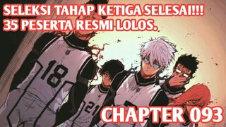 Alur Cerita BLUE LOCK Chapter 93 - 7 TIM YANG LOLOS SELEKSI BLUE LOCK
