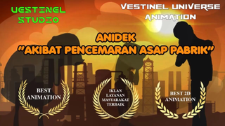 Akibat Pencemaran Asap Pabrik - Anidek (Animasi Pendek)