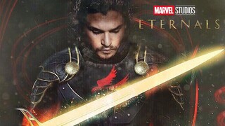 Eternals Trailer Black Knight and Marvel Superman Scene Easter Eggs