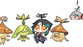 [Genshin Impact Audio Comic] Mandrill helicopter, take off~