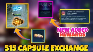 How To Exchange 515 Capsule into 515 RECALL EFFECT? What's inside the Capsule? Skin or Recall |MLBB