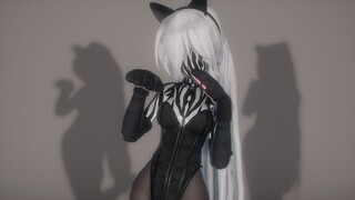 【MMD】Dark Night Zentai แคทวูแมนเสียงอ่อนแอ