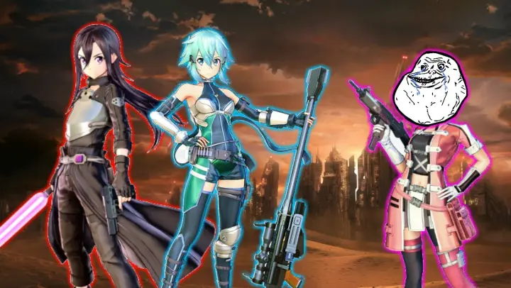 Sword Art Online Fatal Bullet Funny Moments