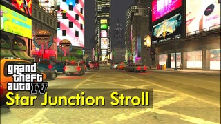 Strolling in Star Junction & The Triangle | Just Walking | GTA IV