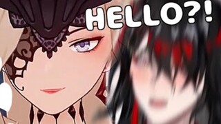 VTuber's reaction when seeing a woman for the first time