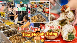 Choáng " Ngợp " ĐẠI TIỆC ỐC siêu hoành tráng bên Gò Vấp chỉ 139k/người | Địa điểm ăn uống