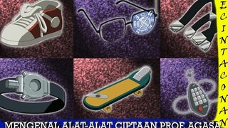 Mengenal Alat-alat canggih buatan Prof. Agasa yang sering dipakai oleh Conan