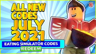 Roblox Eating Simulator All New Codes 2021 July