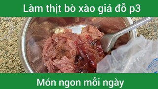 Thịt bò xào giá đỗ p3