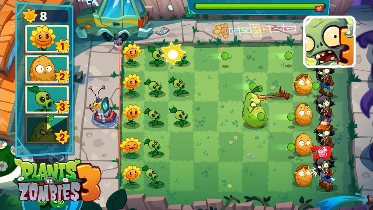 Plants vs Zombies 3 Gameplay - pvz3 - First View
