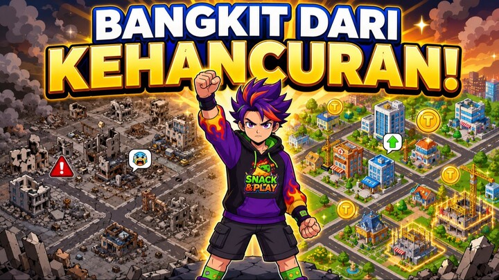 "Cara Benerin Kota Pasca Bencana di TheoTown – Rebuild dari Nol!"