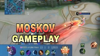 MOSKOV GAMEPLAY | Item na sobrang pumupunit ng hero 😱