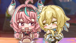 【原神】瓦雷莎：我饿了连你都会吃哦！