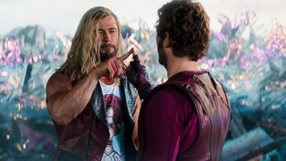 THOR 4 LOVE AND THUNDER "Thor and Star Lord Re United!" Scene (4K ULTRA HD) 2022