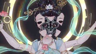 【fragmen live2d】Wajah mekanis + wajah yang dapat diputar