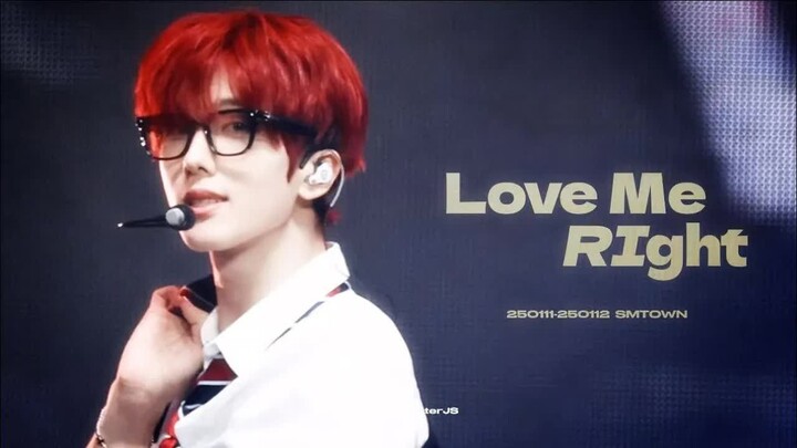 【พัคจีซอง】จักรวาลทั้งหมดของฉันคือเธอ ‘Love Me Right’ โคเวอร์ ถ่ายสด 4K 250111-250112 SMTOWN