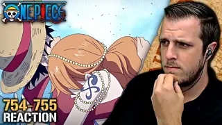 Where is SANJI?! | One Piece Episode 754 & 755 REACTION