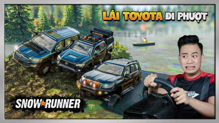 Buổi Phượt Đường Rừng Đầy Gian Nan Của Biệt Đội Xe TOYOTA | SnowRunner