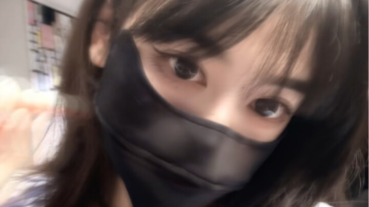 I’m going to take off my mask.