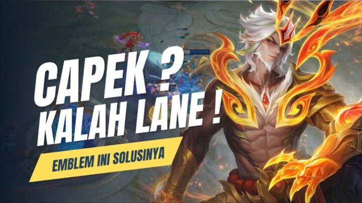 Sun EXP Gak Bisa Kalah Lane?! Build & Emblem Ini Bikin Arlott Gak Berkutik