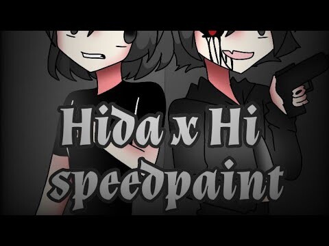 Me x my OC speedpaint ( Hida x Hi ) read comment
