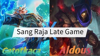 GatotkacaXAldous Di Kasih Late Game,Auto ComeBack ❗