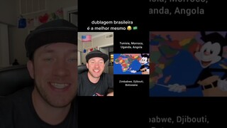 A dublagem brasileira é a melhor