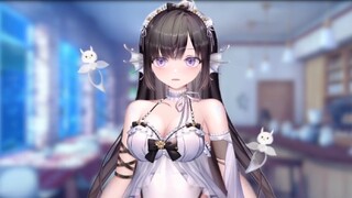 [Self-introduction] A mermaid maid who loves drinking has come to B station to open a bar!