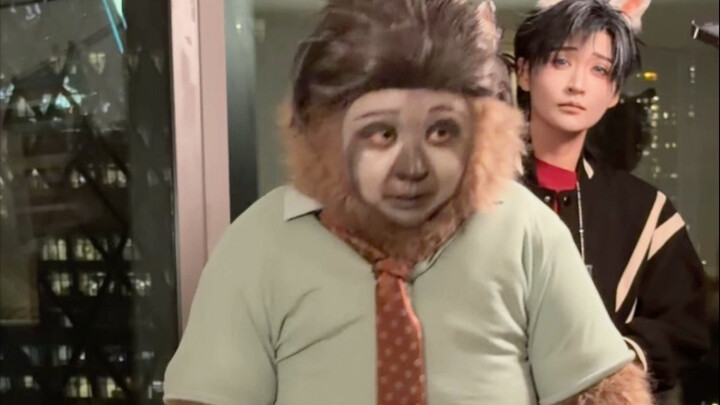 When I cosplayed as Lightning for Zootopia’s team-building event…