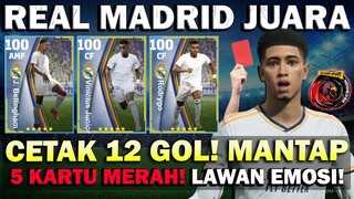 AKU COBA CLUB PACK REAL MADRID JUARA LA LIGA! BIKIN LAWAN EMOSI SAMPAI 5 KARTU MERAH! NGAKAK BANGET!