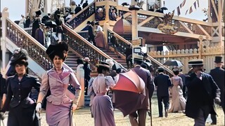【4k修复】1900年的法国巴黎真实影像