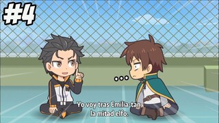 Los Mejores Amigos!! | EL crossover mas legendario del anime #4 | Isekai Quartet