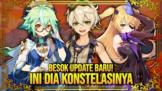 H-1 Update 1.2 Kita Intip Dulu yuk Konstelasi Banner yg di Rate Up - Genshin Impact : Indonesia