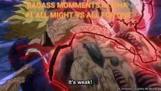 ALL MIGHT VS ALL FOR ONE🔥