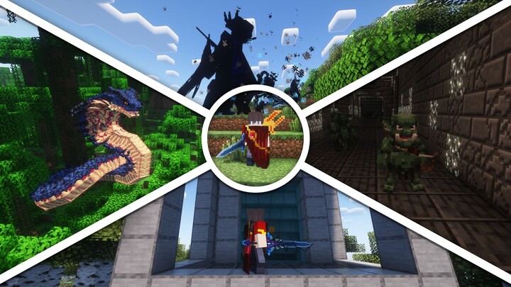Saat Anda memainkan "Saya naik level sendirian" di Minecraft! Tutorial mod