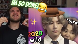 TRY NOT TO LAUGH BTS 2020! 😂😆 BTS WERE WILD IN 2020 - REACTION