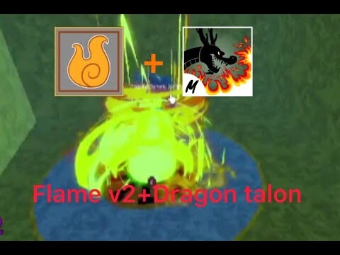 『Combo Flame v2+Dragon Talon』Blox Fruit Update 17.2 | LemonShy #LemonShy #ComboBloxFruit