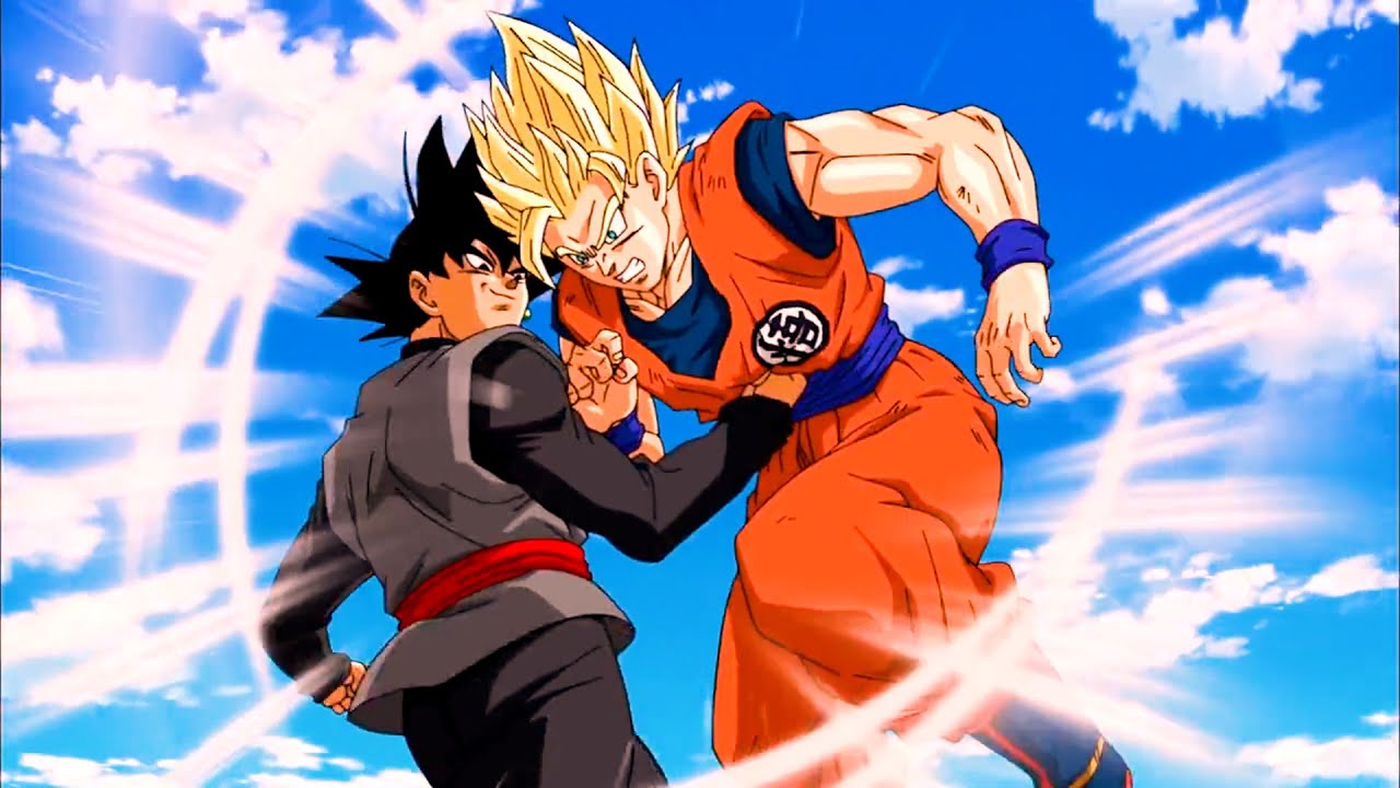 Dragon Ball Super - Goku & Trunks VS Goku black & Zamasu - Dailymotion Video