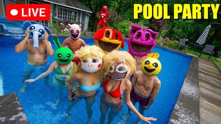 POPPY PLAYTIME POOL PARTY LIVESTREAM!