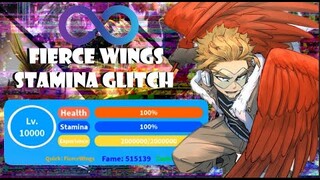 [Patched?]  FIERCE WINGS INFINITE STAMINA GLITCH ON BOKU NO ROBLOX | Roblox |
