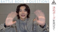 (SUB) Matsuzaki Sakuya 7 Questions - BATTLE BOYS SKY