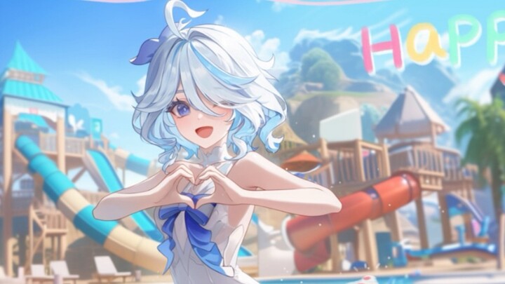 Saya Funina, mengapa Anda membawa saya ke taman air?