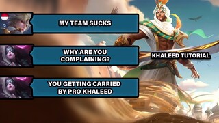 WATCH THIS BEFORE BUYING KHALEED - KHALEED TUTORIAL | MLBB