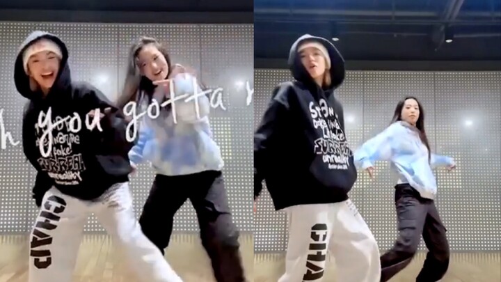 BABYMONSTER members Yaeun and youngest member Chiquita challenge BTS's "RUN"