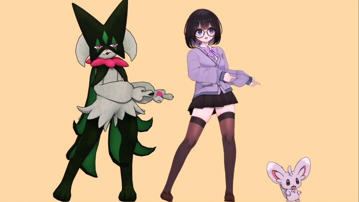 【MMD】POKÉDANCE(Kitazawa yui)