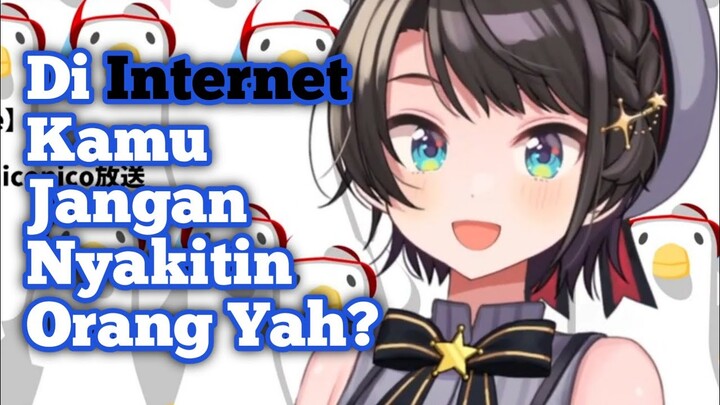 Oozora Subaru Nasehatin Kalian Netizen