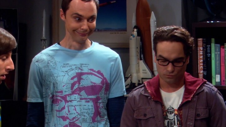 It turns out that Sheldon is the hidden fake smile boy